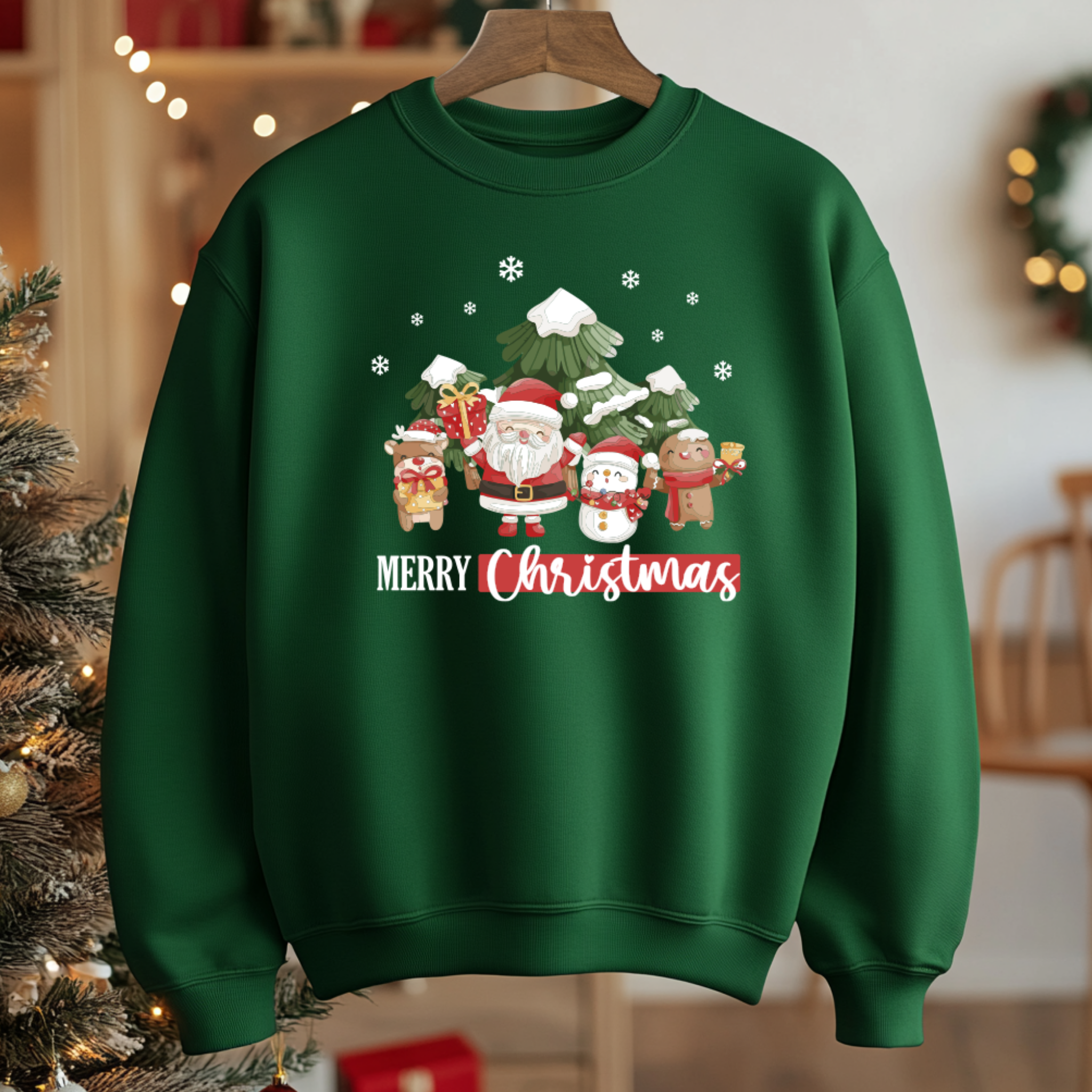 Camisola Christmas Sweatshirt | Sweatshirt 290g | Coleção Natal