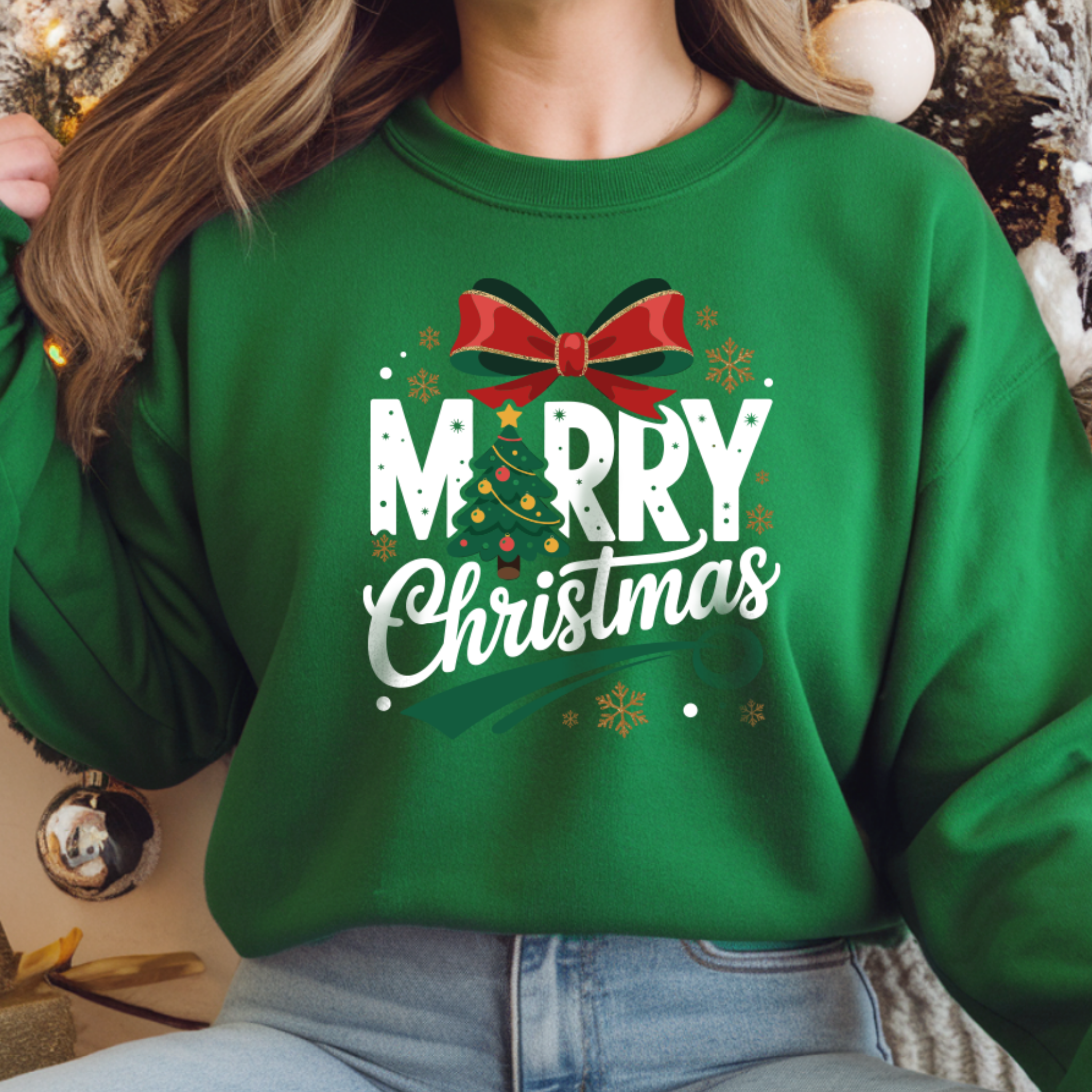 Camisola Natal "Christmas" | Sweatshirt Premium - Coleção Natal
