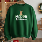 Sweatshirt Camisola "Merry Christmas" | Sweatshirt 290g | Coleção Natal