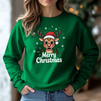Camisola Natal "Merry Christmas" |  Coleção Natal - Sweatshirt Premium