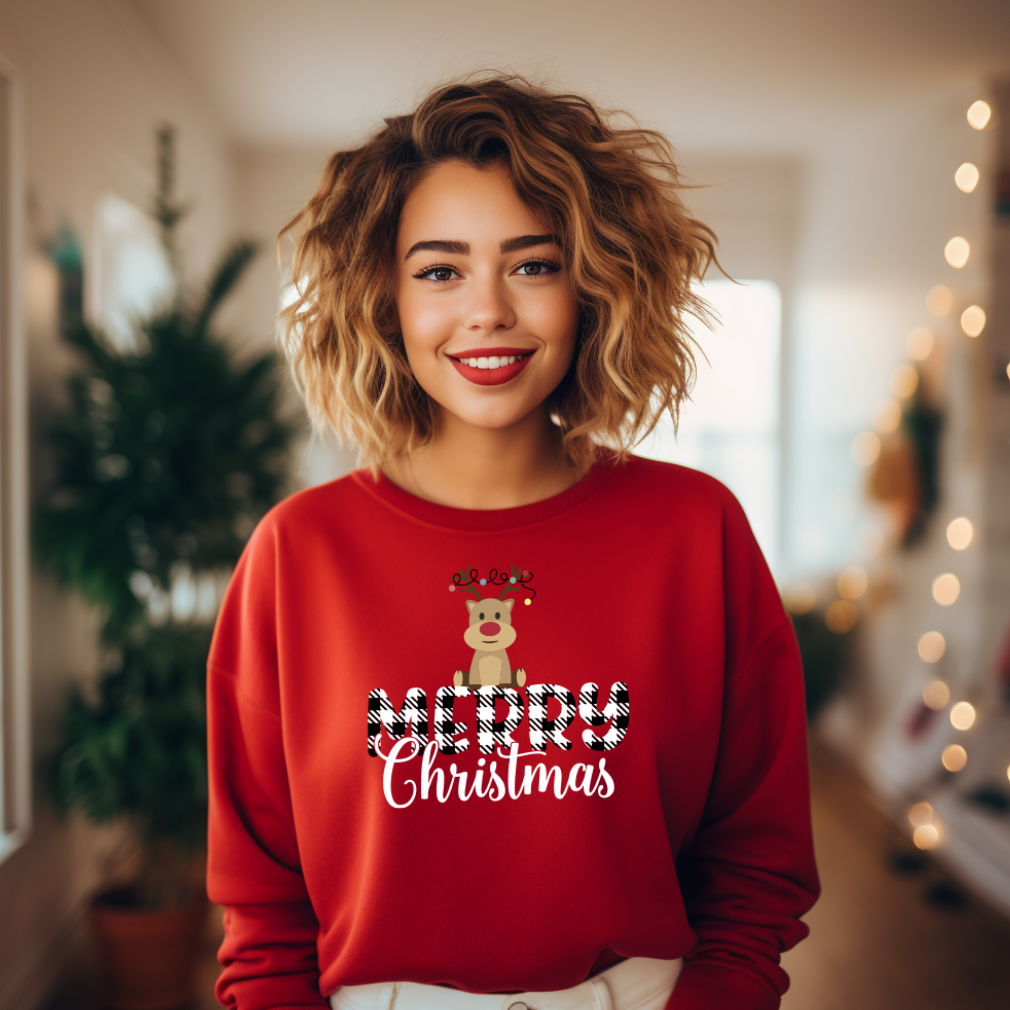 Camisola Natal "Christmas" | Sweatshirt Premium 290g