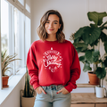 Camisola "Merry Christmas" | Sweatshirt Premium 290g | Coleção Natal