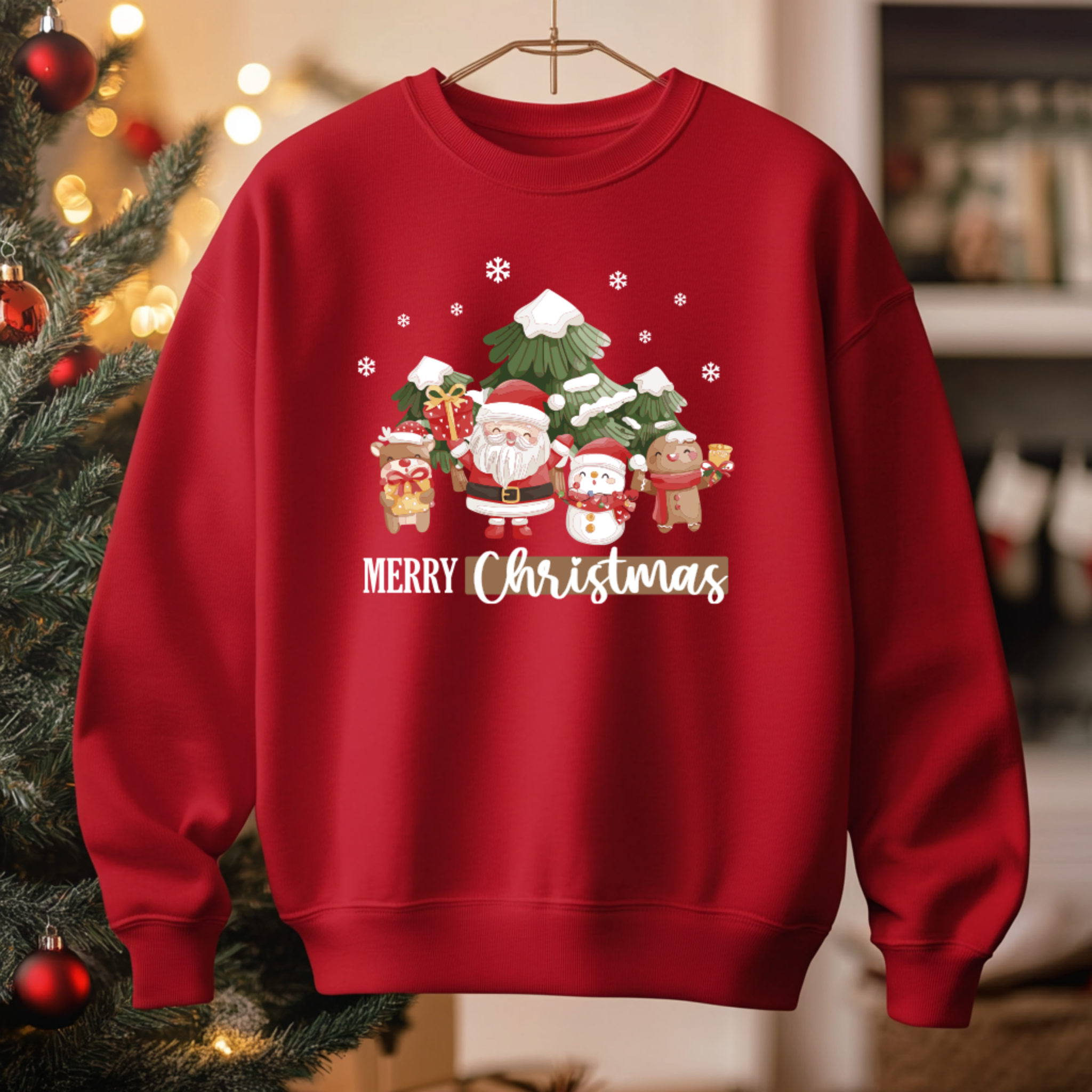 Camisola Christmas Sweatshirt | Sweatshirt 290g | Coleção Natal