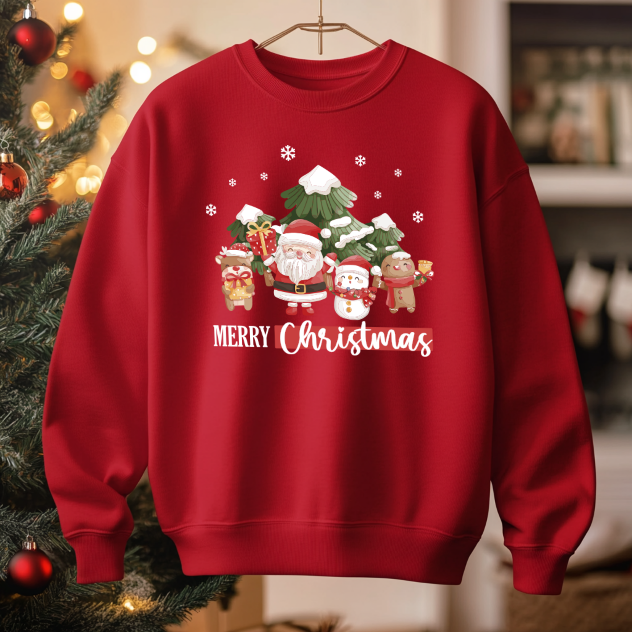 Camisola Christmas Sweatshirt | Sweatshirt 290g | Coleção Natal
