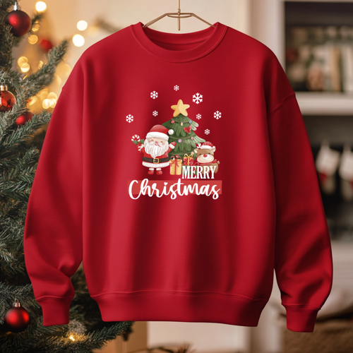 Camisola "Merry Christmas"|  Coleção Natal - Sweatshirt Premium