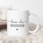 Caneca Dia da Mãe - "Bom dia Flor do dia" | Edição Dia da Mãe