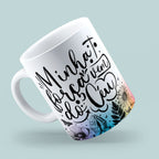 Caneca "Minha força vem do céu" | Presente de Fé