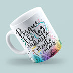 Caneca "Porque Ele faz infinitamente mais"  | Presente de Fé