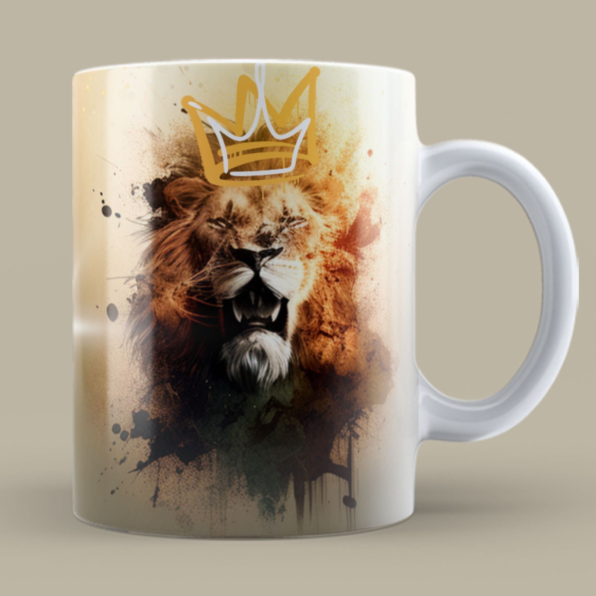 Caneca Leão de Judá | Presente de Fé