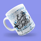 Caneca "Eu estou firme, minha âncora é Jesus " | Presente de Fé