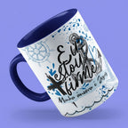 Caneca "Eu estou firme, minha âncora é Jesus " | Presente de Fé