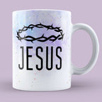 Caneca Jesus - Salmos 25:5 | Presente de Fé