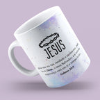 Caneca Jesus - Salmos 25:5 | Presente de Fé