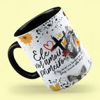Caneca "O teu amor me lembra que tu Deus, nunca estás longe" | Presente de Fé