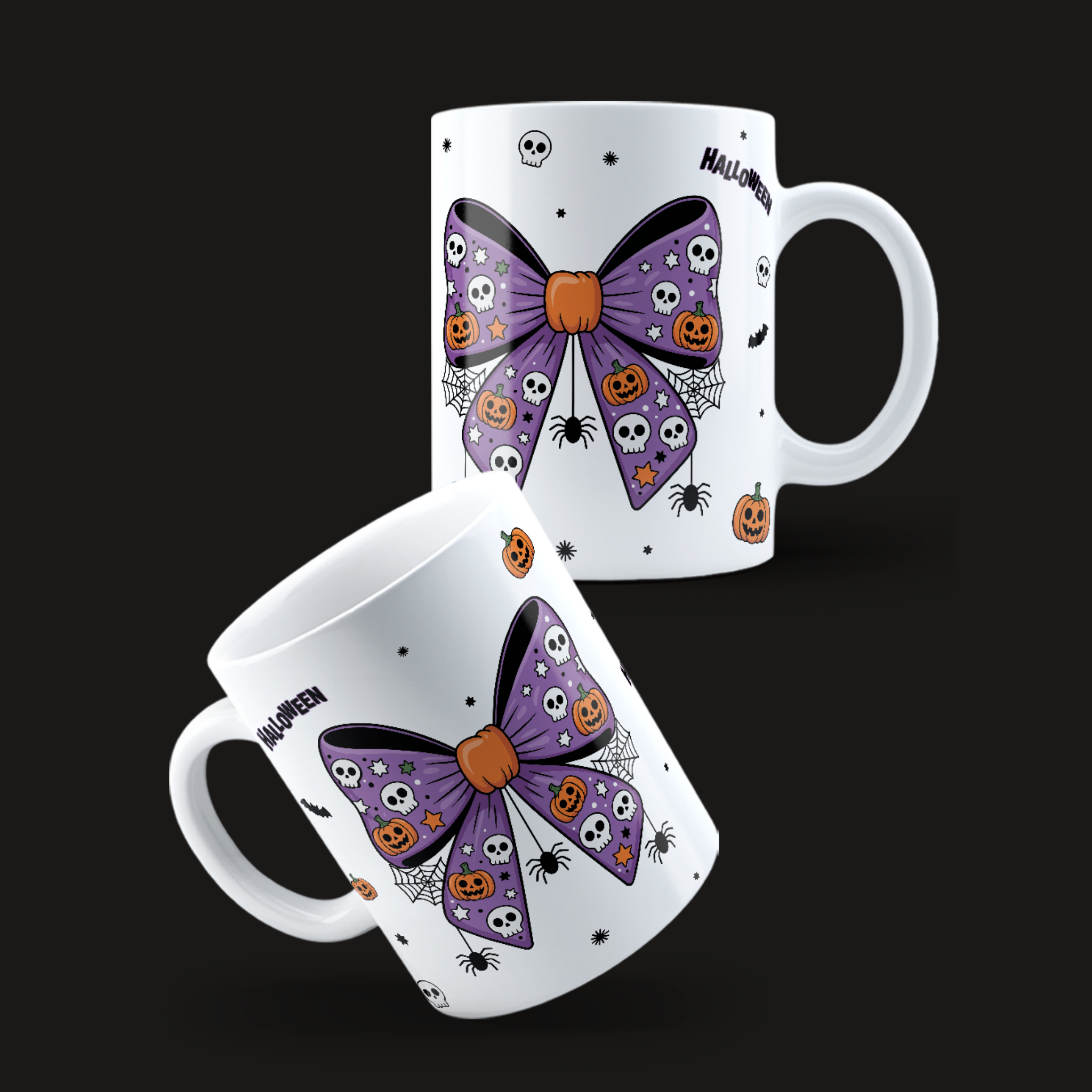 Caneca Laço Halloween | JM Collection | Coleção Outono e Halloween