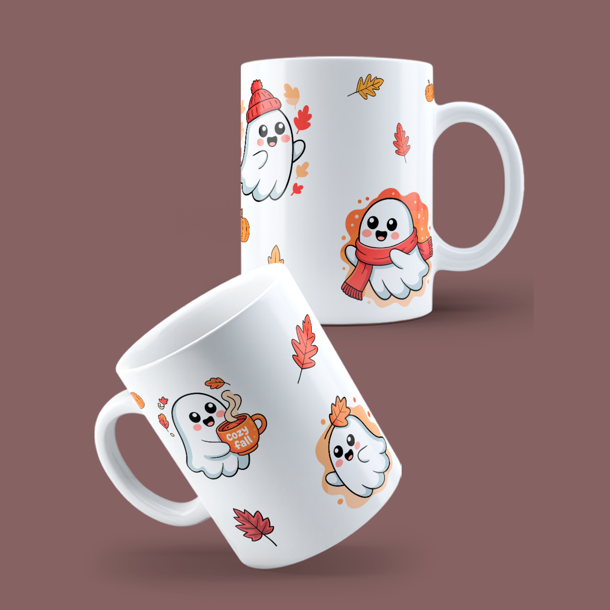 Caneca Halloween Fall | JM Collection | Coleção Outono e Halloween