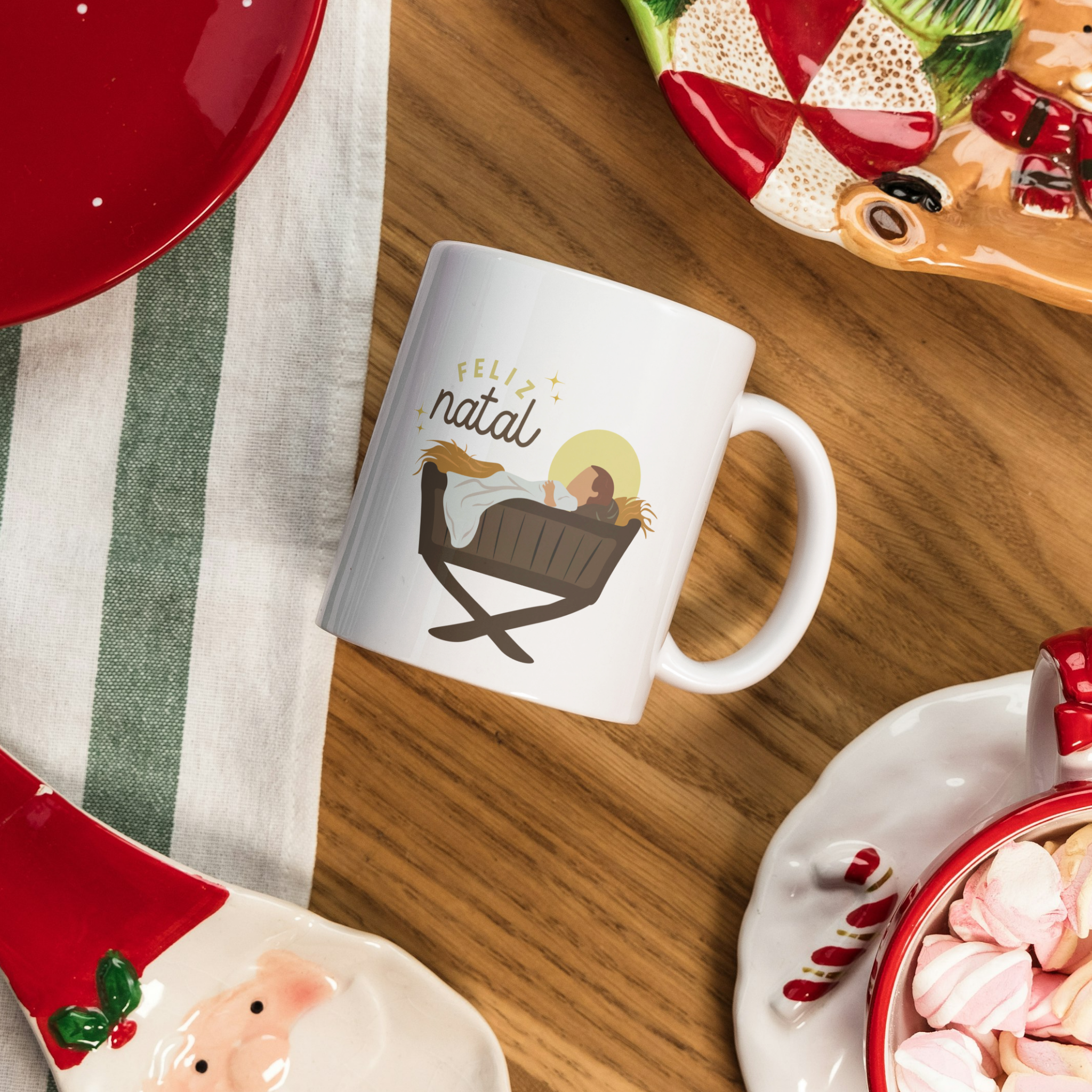 Caneca Natal - Coleção Christmas - Feliz Natal