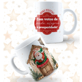 Caneca "Feliz Natal HO HO HO" | Coleção Natal