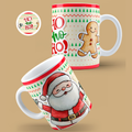Caneca "Natal" HO HO HO | Coleção Natal