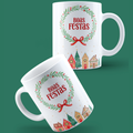 Caneca Boas Festas Christmas | Coleção Natal