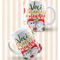 Caneca "Você Marcou o meu Ano" | Coleção Natal | JM Collection
