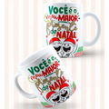 Caneca "Você é o meu maior presente de Natal" | Coleção Natal - Jm Collection