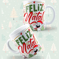 Caneca "Feliz Natal" - Coleção Christmas