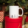 Caneca Árvores de Natal - Coleção Natal