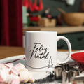 Caneca Natal "Feliz Natal" - Coleção Christmas