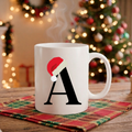 Caneca Natal Alfabeto "Iniciais Nomes" - Coleção Christmas