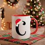 Caneca Natal Alfabeto "Iniciais Nomes" - Coleção Natal