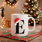 Caneca Natal Alfabeto "Iniciais Nomes" - Coleção Christmas