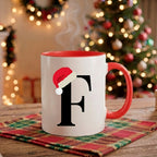 Caneca Natal Alfabeto "Iniciais Nomes" - Coleção Natal