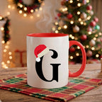 Caneca Natal Alfabeto "Iniciais Nomes" - Coleção Natal