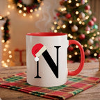 Caneca Natal Alfabeto "Iniciais Nomes" - Coleção Natal