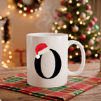 Caneca Natal Alfabeto "Iniciais Nomes" - Coleção Christmas