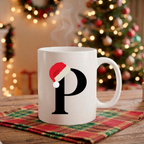 Caneca Natal Alfabeto "Iniciais Nomes" - Coleção Christmas