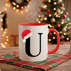 Caneca Natal Alfabeto "Iniciais Nomes" - Coleção Natal