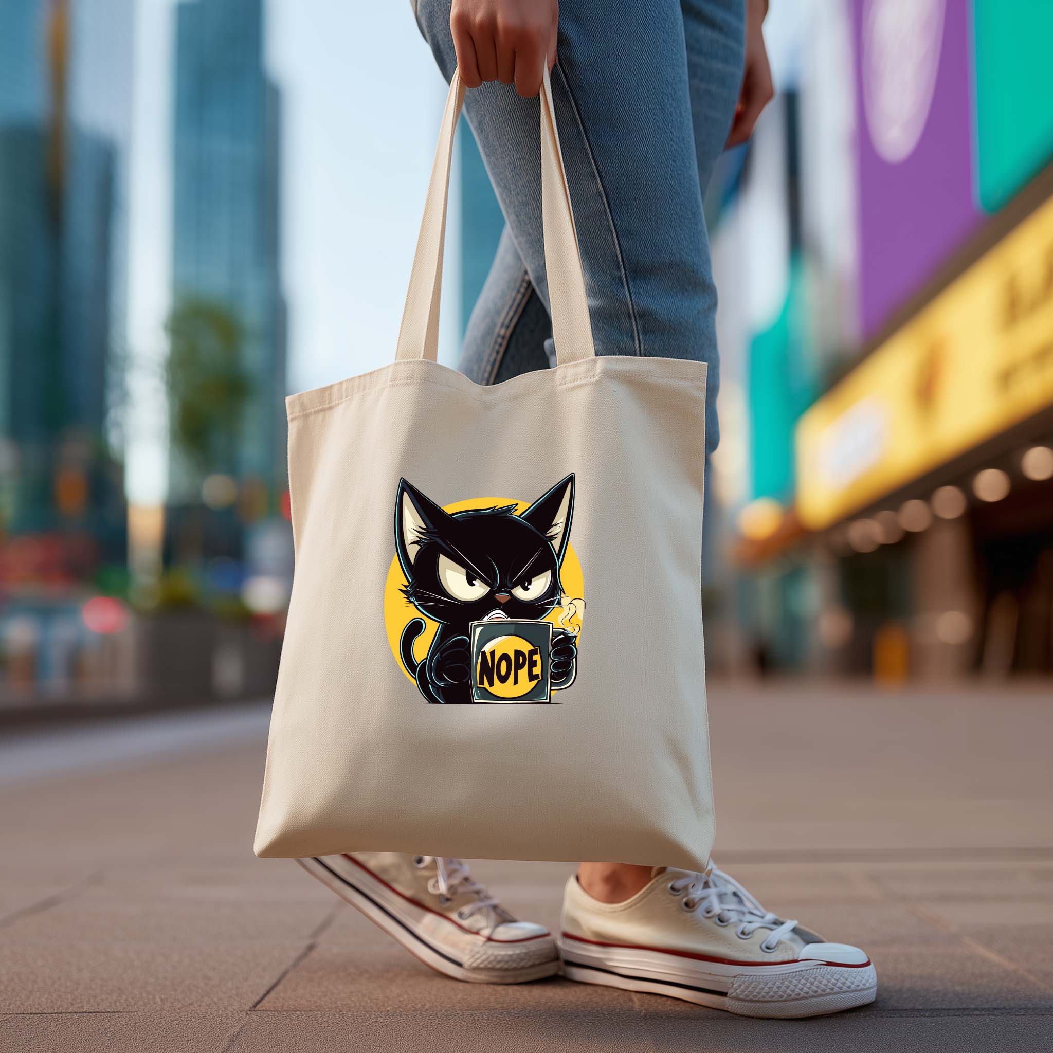 Tote Bag Cat | Saco Ecológico 180g