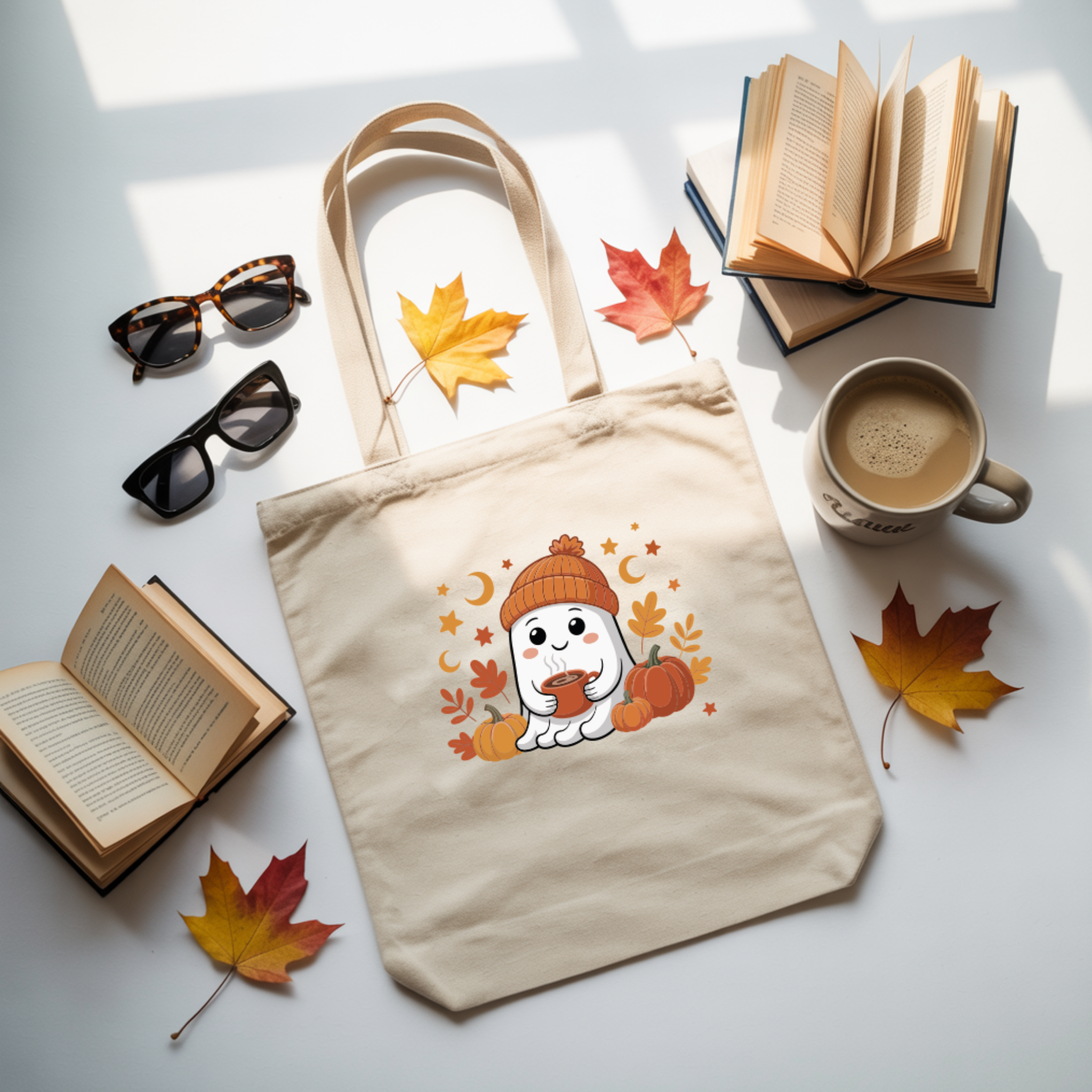 Tote Bag Halloween | Saco 100% Algodão 180g - Halloween
