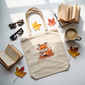 Tote Bag - Autumn Raposa | Saco 100% Algodão 180g - Coleção Halloween
