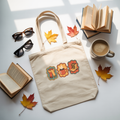 Tote Bag Outono Coffee | Saco 100% Algodão 180g - Coleção Halloween
