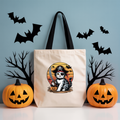 Tote Bag Halloween - Gato | Saco Algodão 180g | Halloween