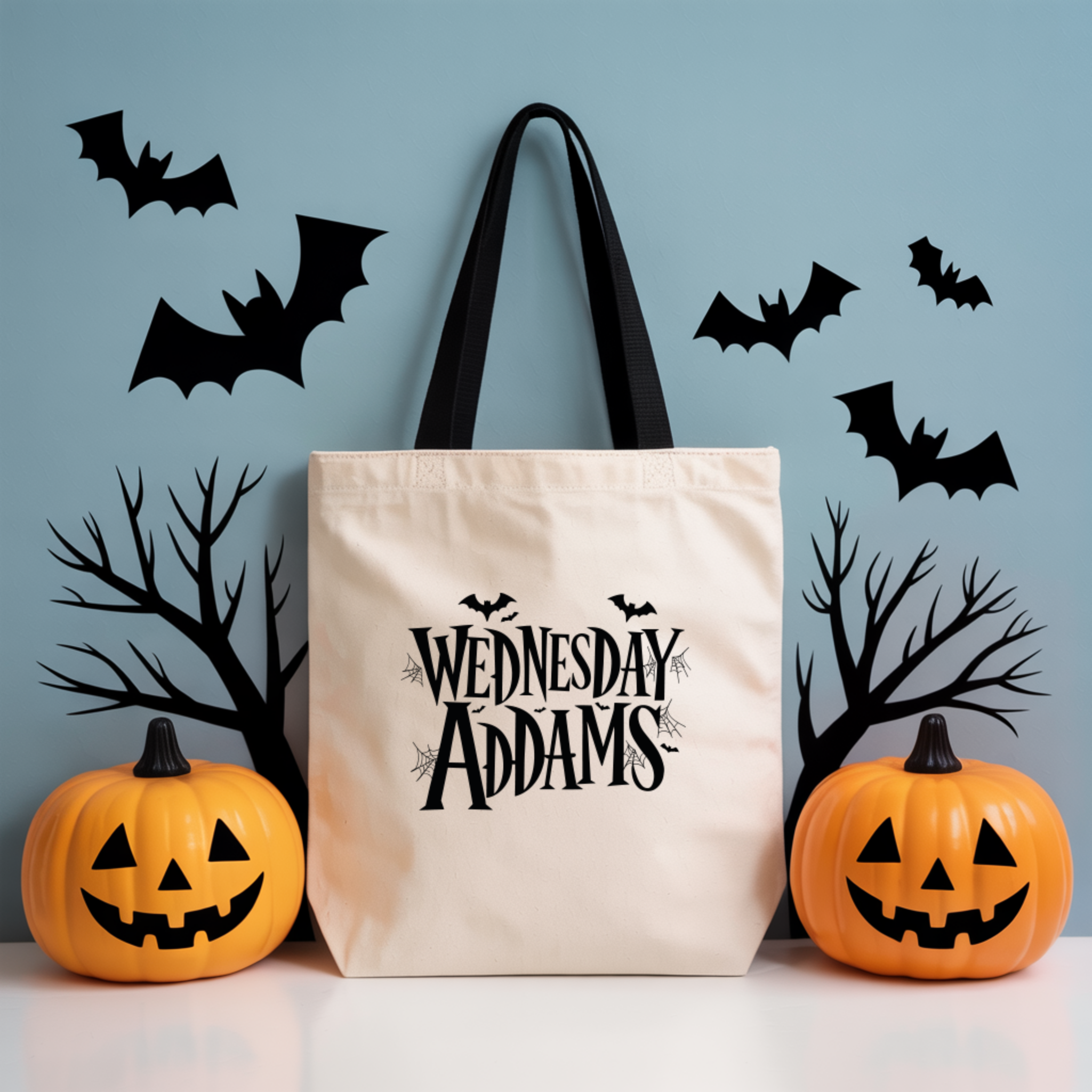 Tote Bag Halloween - Wednesday | Saco Algodão 180g | Halloween