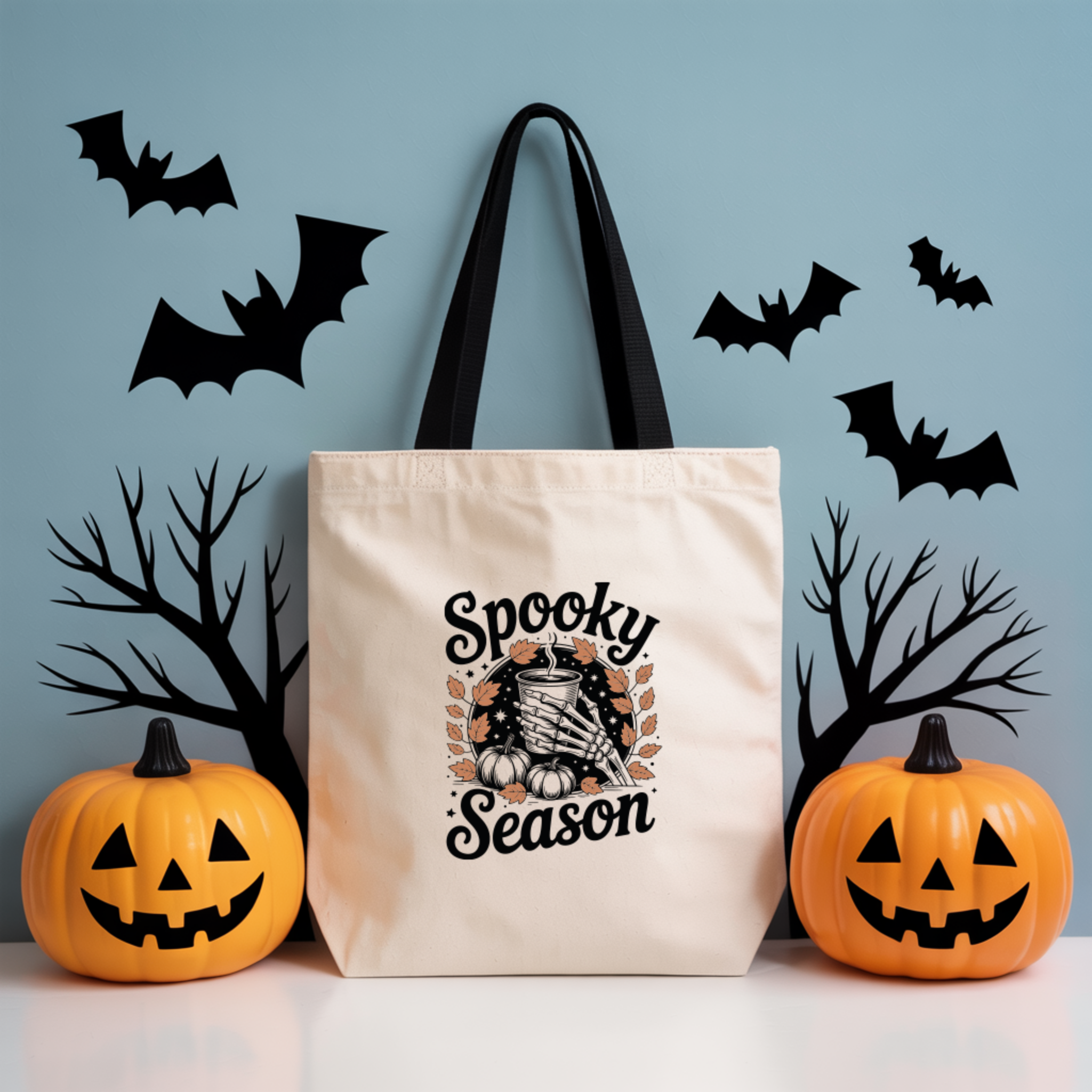 Tote Bag "Halloween" Spooky Season | Saco Algodão 180g | Halloween