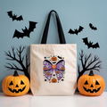 Tote Bag "Halloween" Laço | Saco Algodão 180g | Halloween