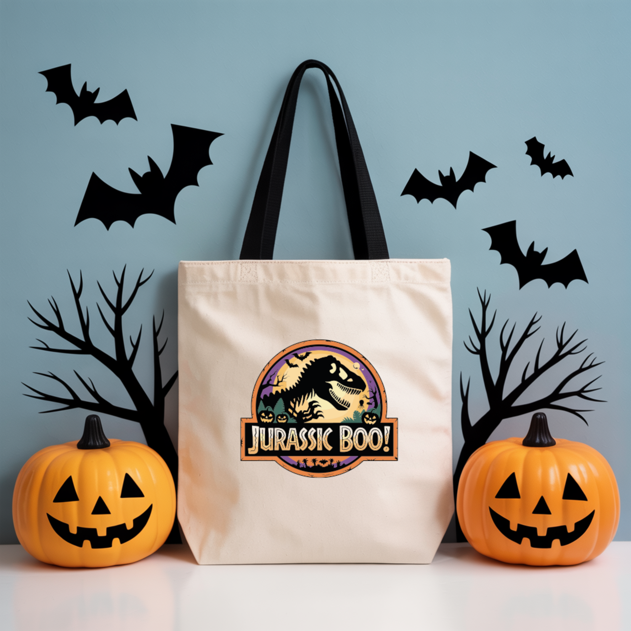 Tote Bag "Halloween" BOO | Saco Algodão Halloween 180g