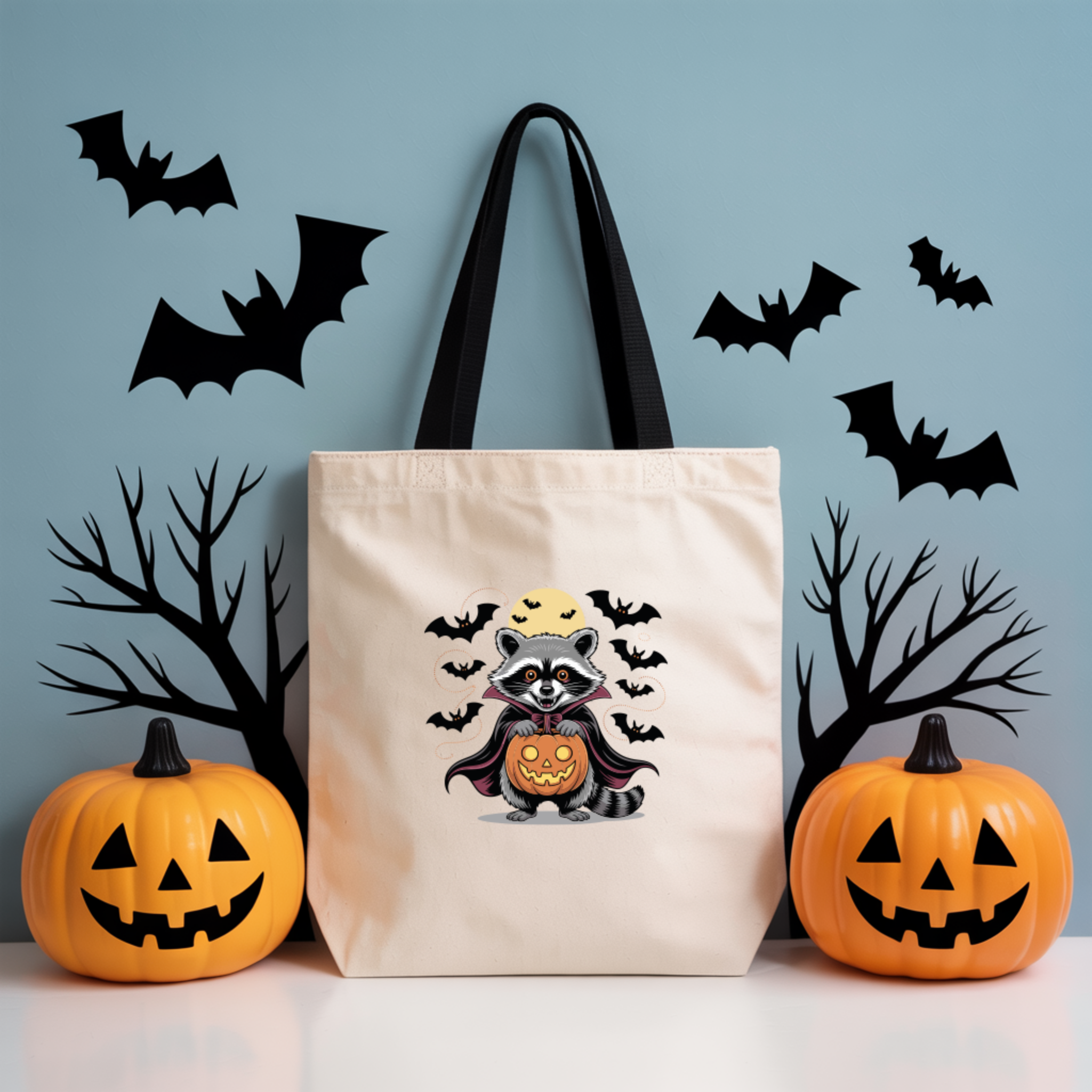 Tote Bag "Halloween"  | Saco 100% Algodão 180g  | Coleção Halloween