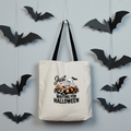 Tote Bag Just Waiting for Halloween | Saco 100% Algodão 180gm  | Coleção Halloween