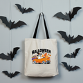 Tote Bag Car Halloween | Saco 100% Algodão 180g